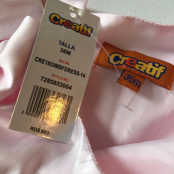 Pink girls dress - Picture 4 of 6